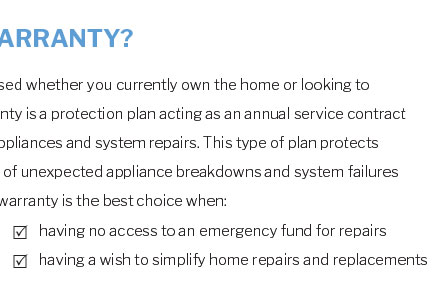 appliance warranty orem